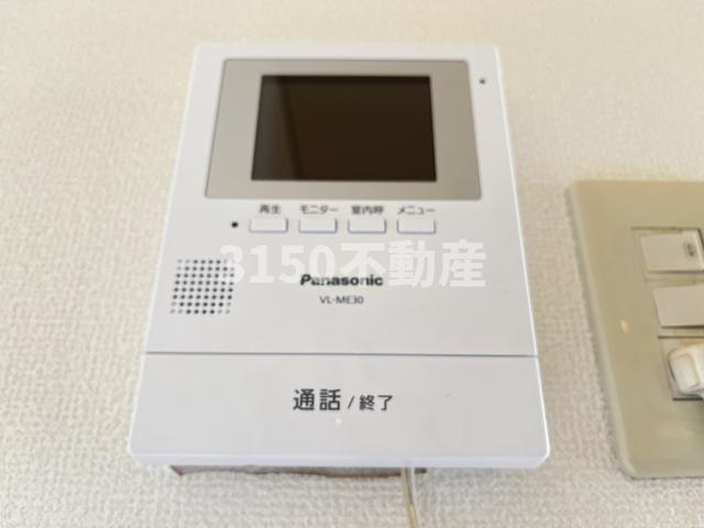 ウィズハピネスのセキュリティ|カメラ付インターホン