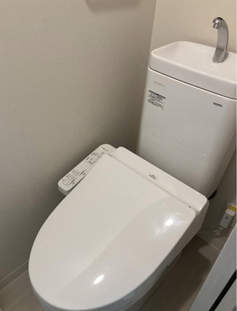 江東区古石場３丁目の賃貸マンションのトイレ