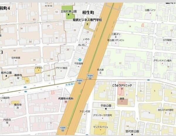 Wisteria(ウィステリア)の地図