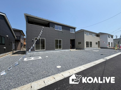 【外観】 | 高崎市吉井町下長根　新築住宅 | 現地ご案内ツアー開催中！早朝やお仕事帰りのご見学にもすぐ対応致します！見学ご予約はコアライブまでお気軽にお問い合わせ下さい！