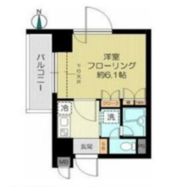 【間取り】 | パティオ西早稲田