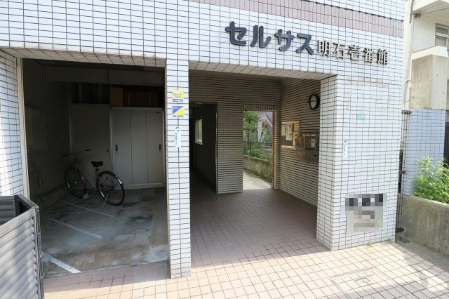 セルサス明石壱番館のエントランス