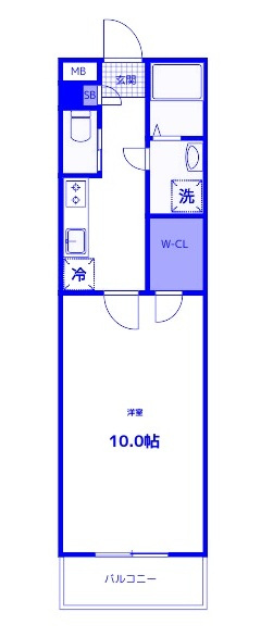 アクセス浦和の間取り