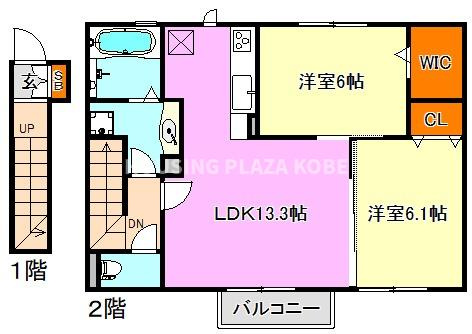 ウィット垂水の間取り
