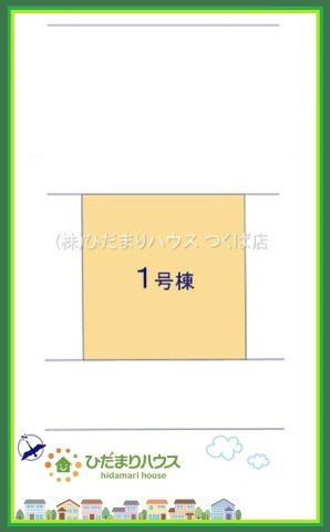 北茨城市汐見ヶ丘3期　新築戸建の区画図|カースペース4台ＯＫ！来客用にもスペースを確保できて安心です(^^)/☆