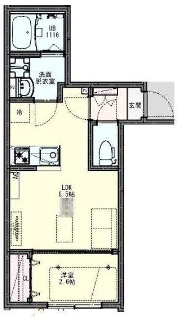 ＫＬＥＩＳ西大宮の間取り