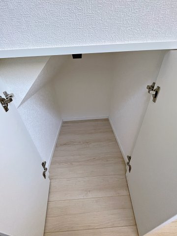 新築戸建・新築建売　須賀川市影沼町第4　第一小・第一中の収納|1.1帖のWIC収納付き！お荷物が多くても安心です！