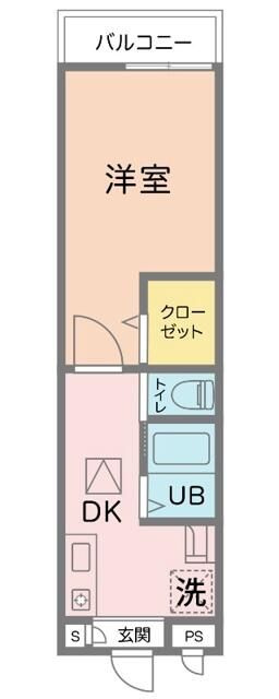 ファーマメント大宮大和田の間取り