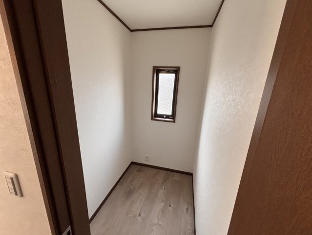 当麻　戸建の玄関