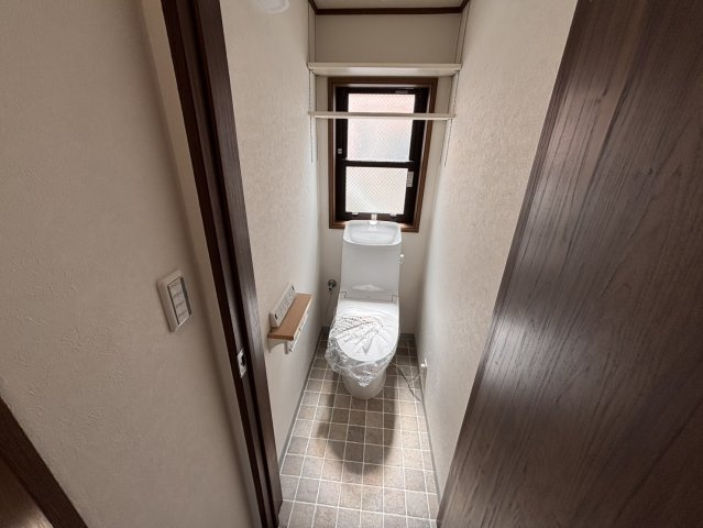 当麻　戸建の玄関