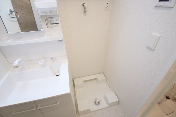 D-room沖野上Ⅱの洗面所