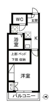 フォルティーナ戸田の間取り