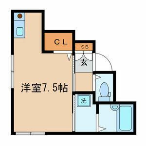 サテライトの間取り