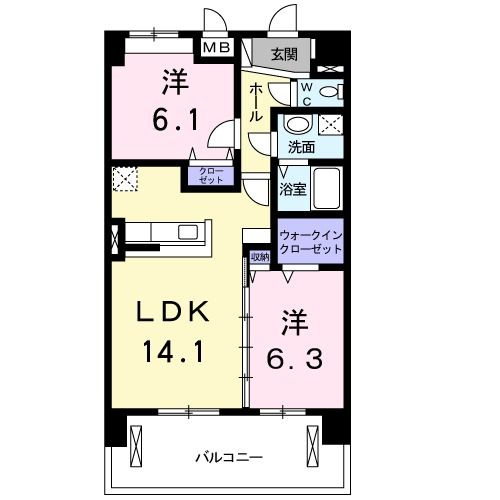 【間取り】 | アルール1
