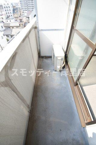 スカイハイツ中加賀屋のバルコニー