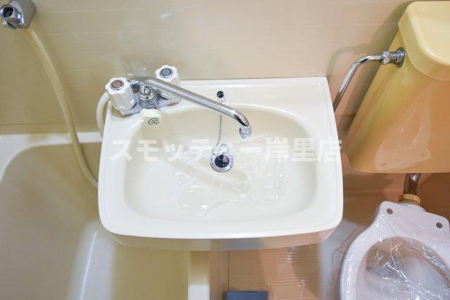 スカイハイツ中加賀屋の洗面所