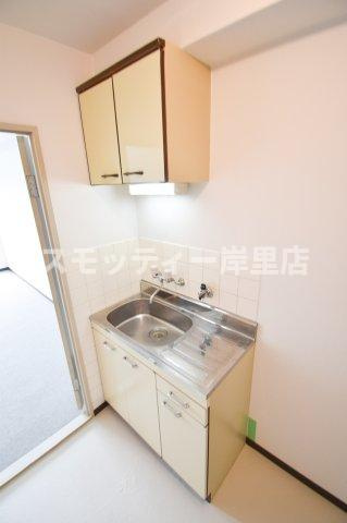 スカイハイツ中加賀屋のキッチン