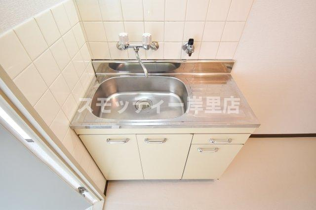 スカイハイツ中加賀屋のキッチン