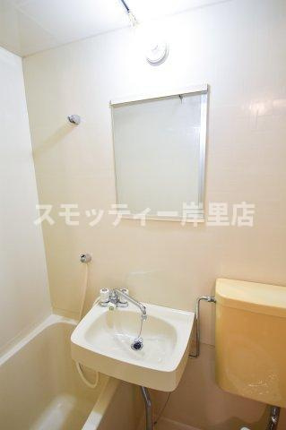 スカイハイツ中加賀屋の独立洗面台
