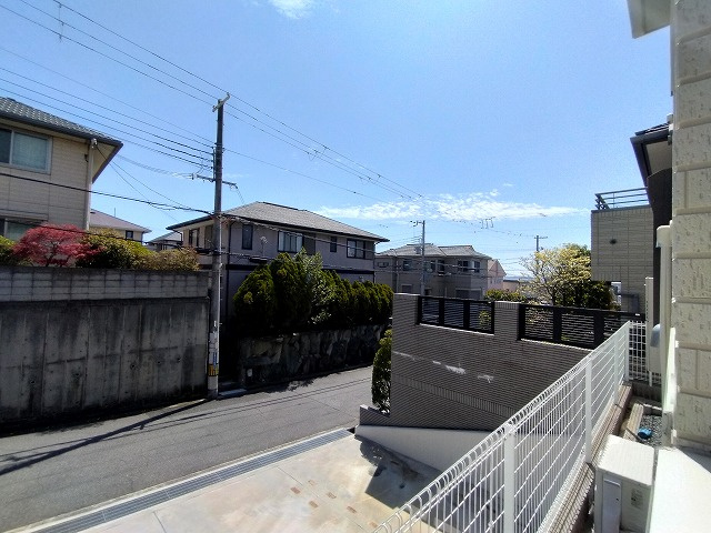神戸市須磨区東落合３丁目のアパートの展望
