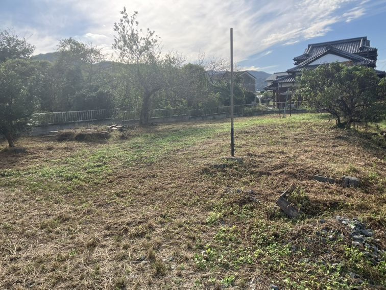 久留米市山本町耳納　売り土地の外観