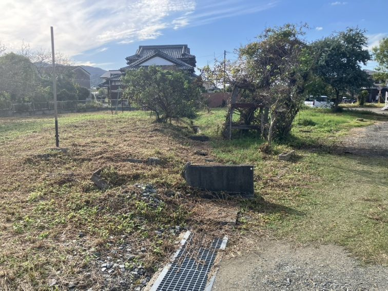 久留米市山本町耳納　売り土地の外観