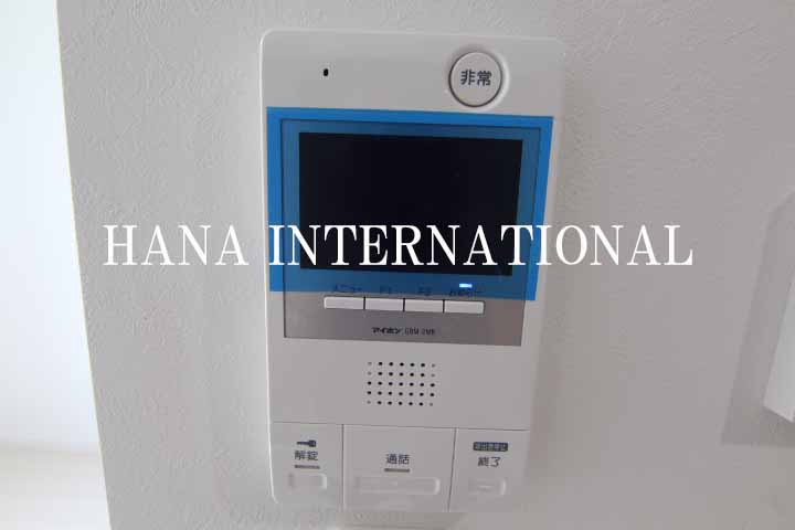 プレシャス市川南のセキュリティ|モニター付きインターホン完備で来客時も安心です。
