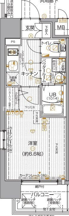 エスリードTENROKUの間取り