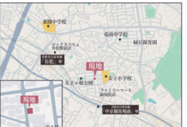 名古屋市緑区太子１丁目の売地の地図