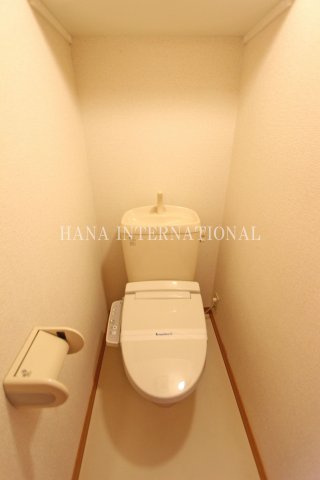 レオパレスグリーンレーベルのトイレ