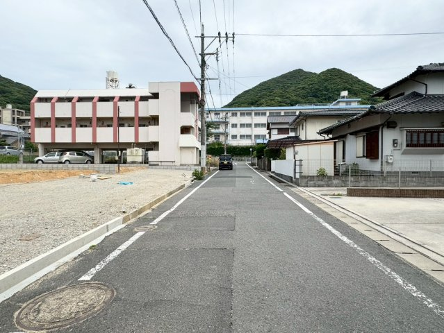Adoble＋ーアドブル＋ー小倉北区常磐町1期　【小倉北区　新築戸建て】の前面道路含む現地写真|現地撮影　2026,5,26　Adoble＋ーアドブル＋ー小倉北区常磐町1期　【小倉北区　新築戸建て】