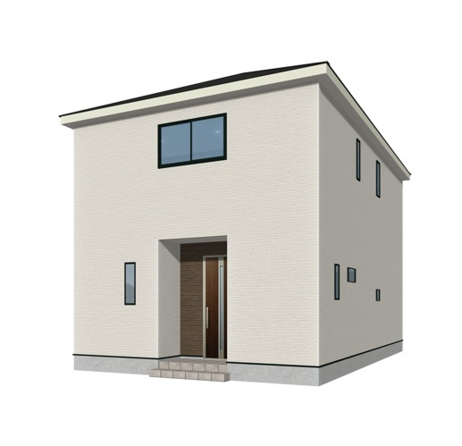 Cradlegarden　 日立市石名坂町　第5　限定1棟！の完成予想図|北東側。