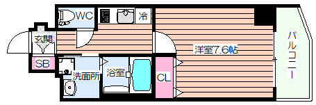 【間取り】 | ファーストフィオーレ大阪ウエスト