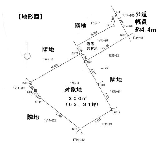 【土地図】 | 森崎４丁目売地