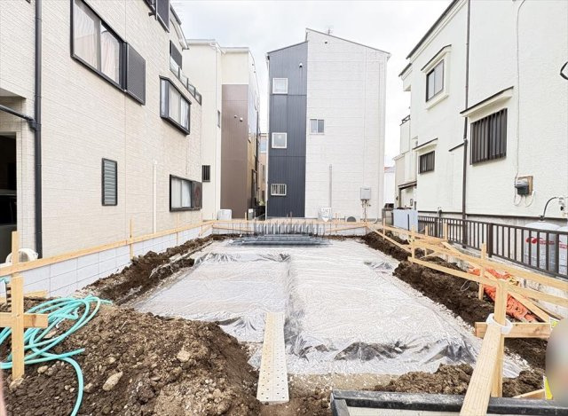【外観】 | 朝霞市膝折町2丁目　新築一戸建住宅　全1棟　(志木本店) | 販売現地／2026年6月5日撮影　