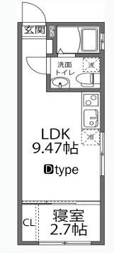 ラヴィージェ赤羽の間取り