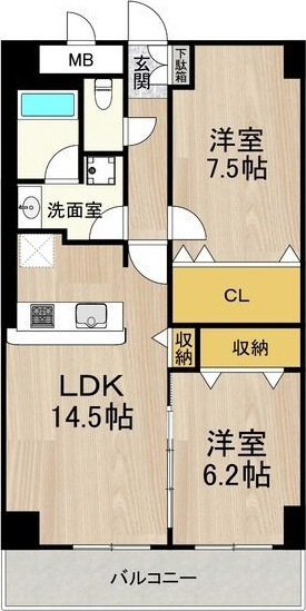 インプルーブ金山の間取り