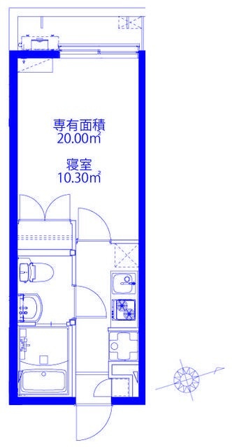 スカイヒルズ春日部の間取り
