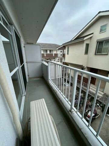 マンション及川のバルコニー