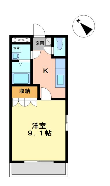 アルコバレーノ新白河の間取り
