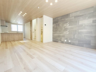 【居間・リビング】 | 【現地内覧会】中野区白鷺1丁目　新築戸建　B号棟 6390万円