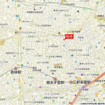 【地図】 | ティアラ三軒茶屋