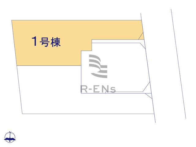 【区画図】 | 西東京市南町４丁目　新築戸建て　１号棟 | 田無駅徒歩3分の駅チカ好立地に全3棟が誕生！