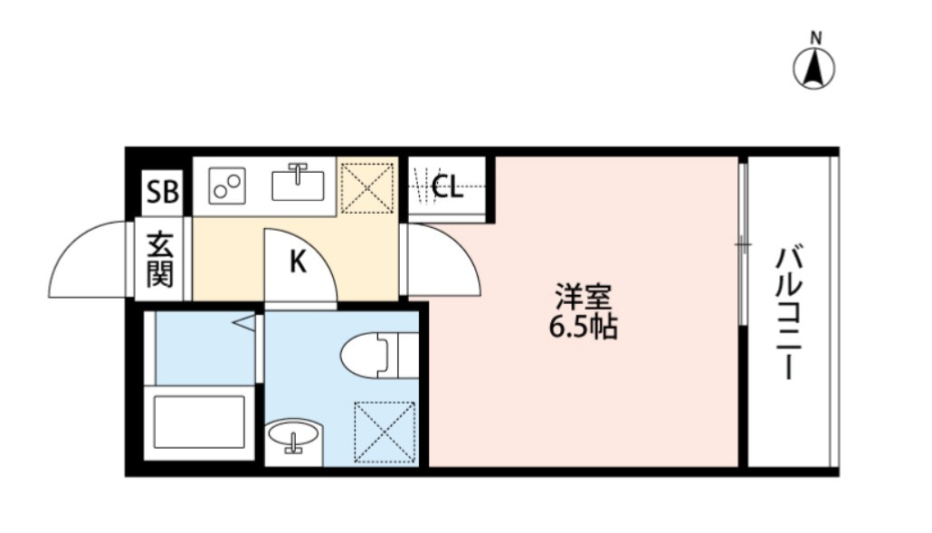 蕨市中央５丁目のアパート