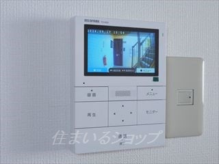 セジュール友清　Ｂ棟のセキュリティ|ＴＶドアホン新品です！