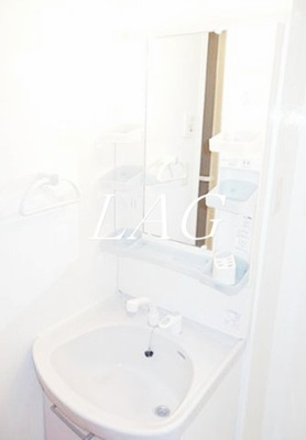 【洗面所】 | バリアント橋本 | 独立洗面台です。