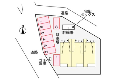 【駐車場】 | カーサルジェンド６