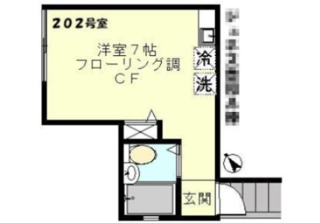 ジュネス香和Ａ棟の間取り