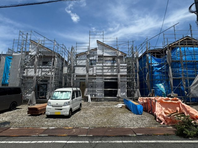 Adobleーアドブルー小倉北区常磐町1期　【小倉北区　新築戸建て】の外観|現地撮影　2026,7,7　Adobleーアドブルー小倉北区常磐町1期　【小倉北区　新築戸建て】