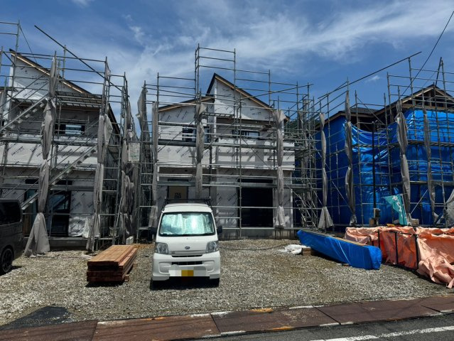 Adobleーアドブルー小倉北区常磐町1期　【小倉北区　新築戸建て】の外観|現地撮影　2026,7,7　Adobleーアドブルー小倉北区常磐町1期　【小倉北区　新築戸建て】